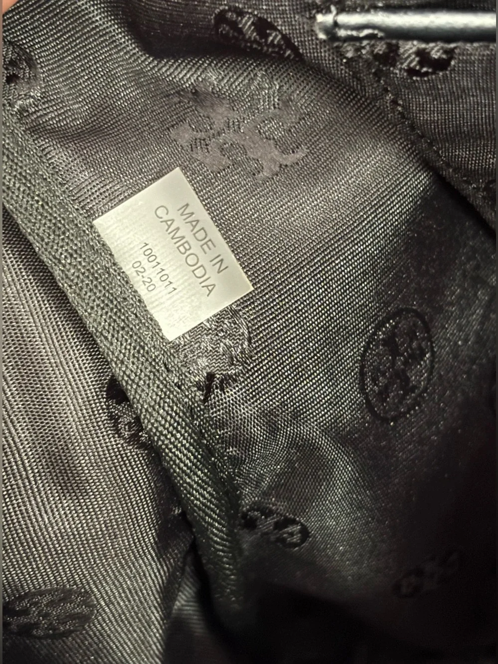Tory Burch Backpack Black Nylon